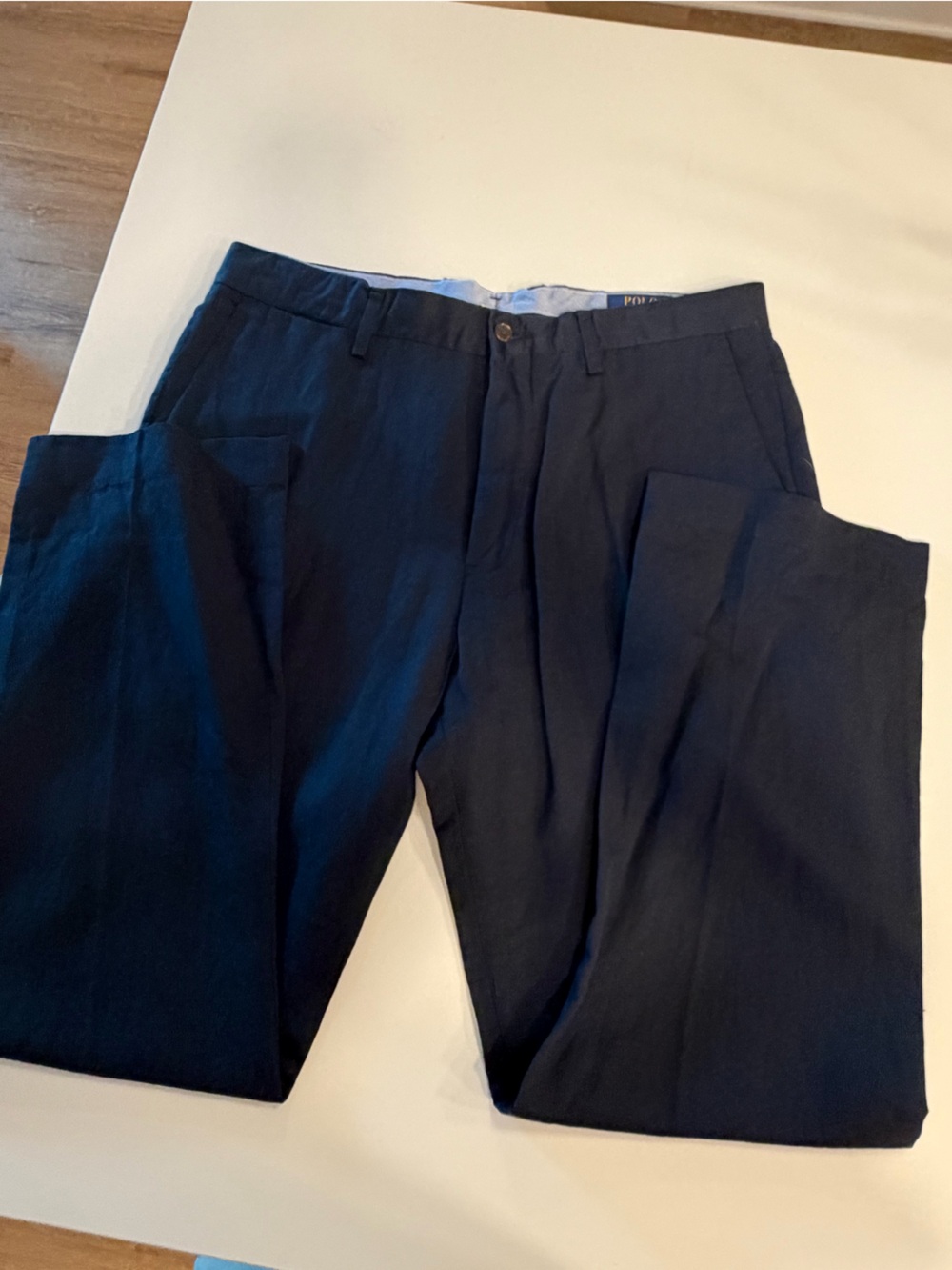 Ralph Lauren Navy Men's Dress Trousers